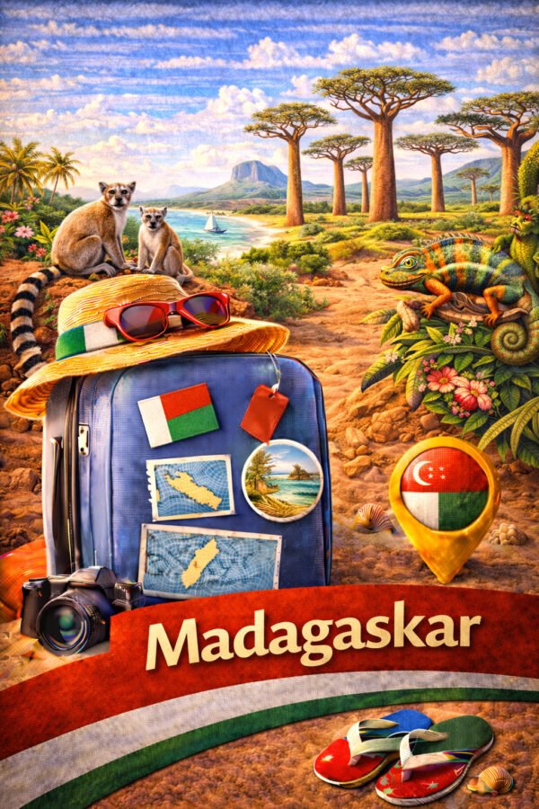 eSIM Madagarskar 3 GB na 30 dni